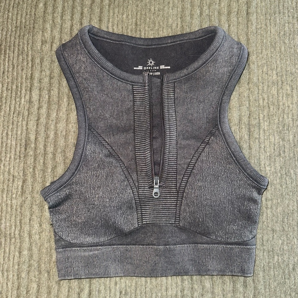 🌷Zip up Sports bra - XXS🌷